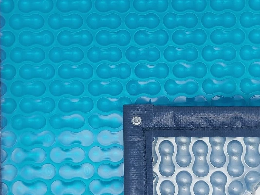 Bâche GeoBubble bleu argent 400 microns