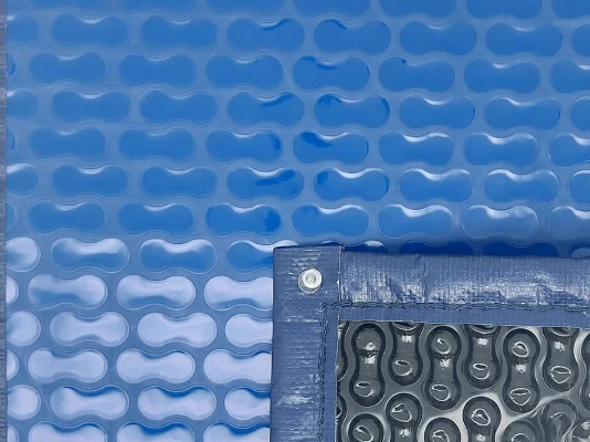 Bâche à bulles bleu noir 400 microns
