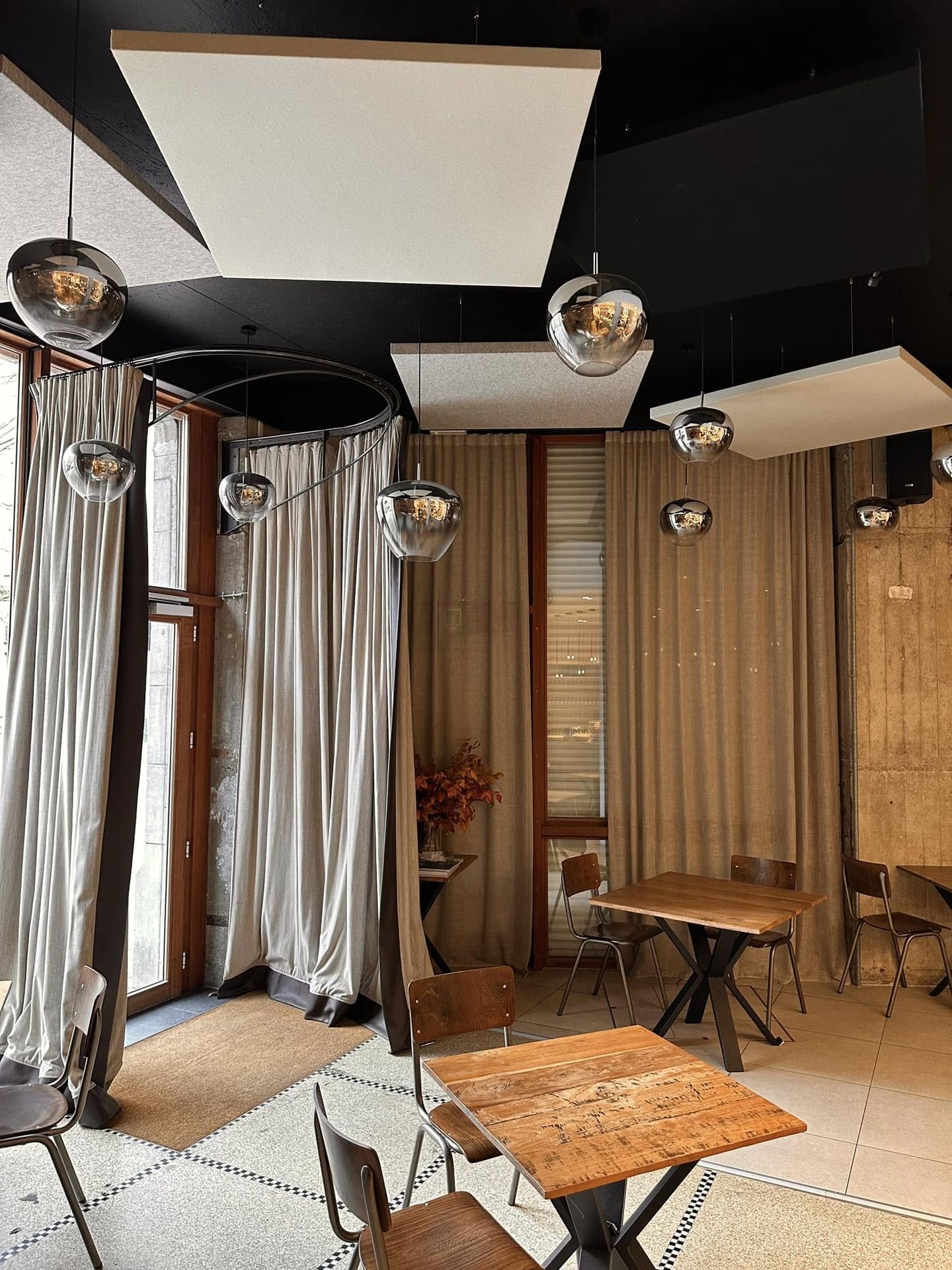 Baffle acoustique Sono, baffle restaurant